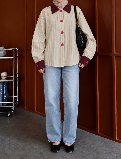 Funky Linen Top