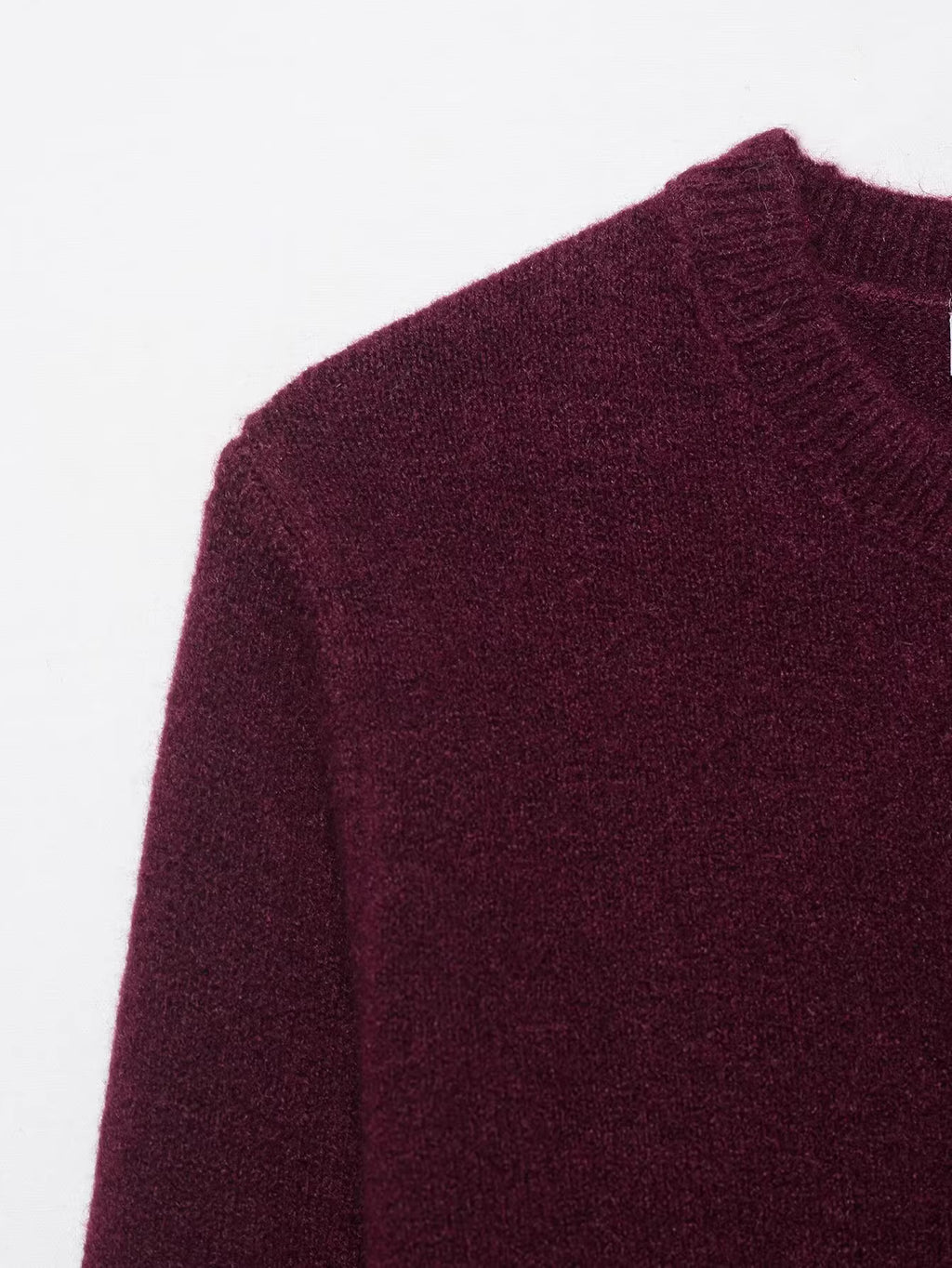 Pre-Order Knit Jacket Button Ruffle