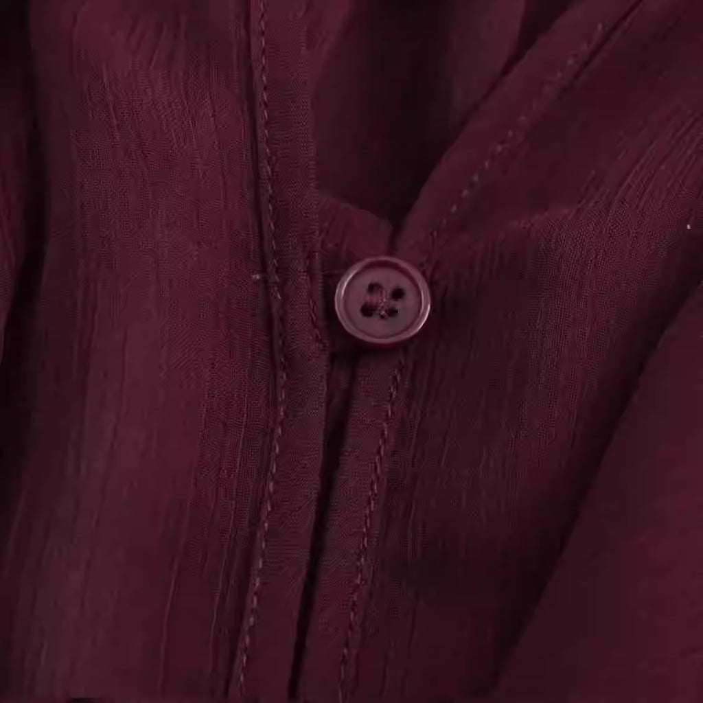 Pre-Order Ruffle Layered V-Neck Long Sleeve